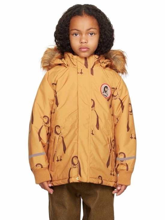 Mini Rodini Other - MINI RODINI • Penguin K2 Parka in Beige